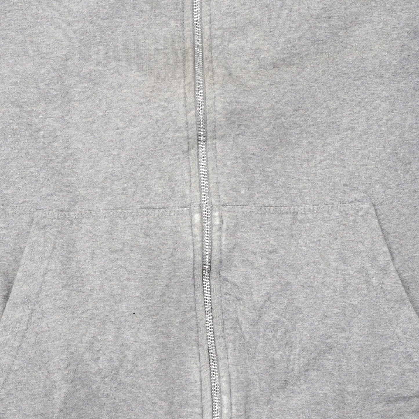Nike Men's Grey Full Zip Hoodie 2XL Regular Fit Sportswear