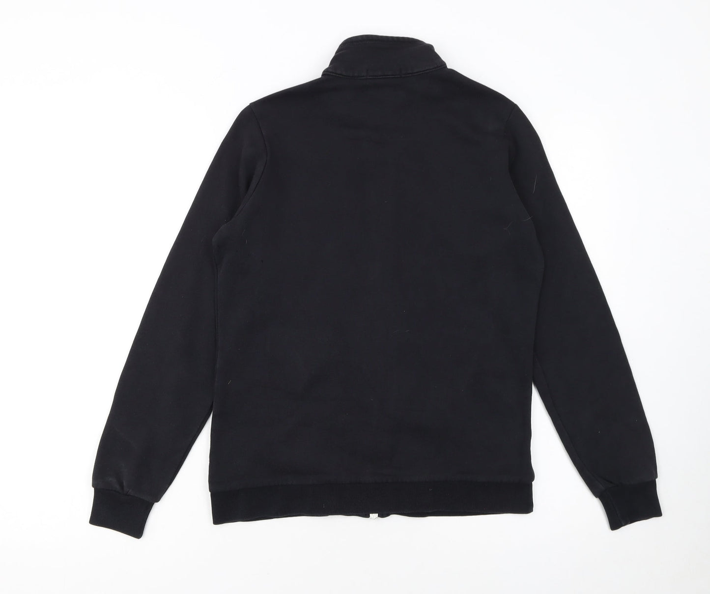 Champion Women's Black Small Track Jacket Full Zip Fleece Sports Top