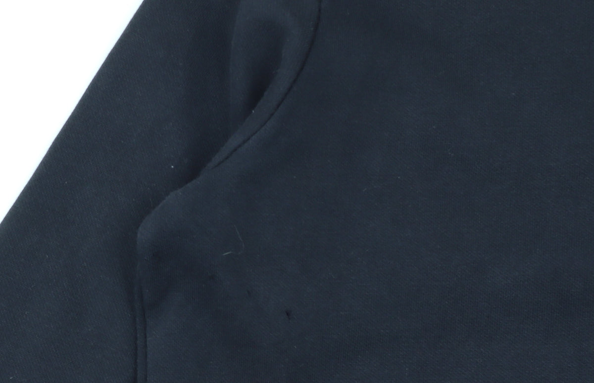 Champion Women's Black Small Track Jacket Full Zip Fleece Sports Top
