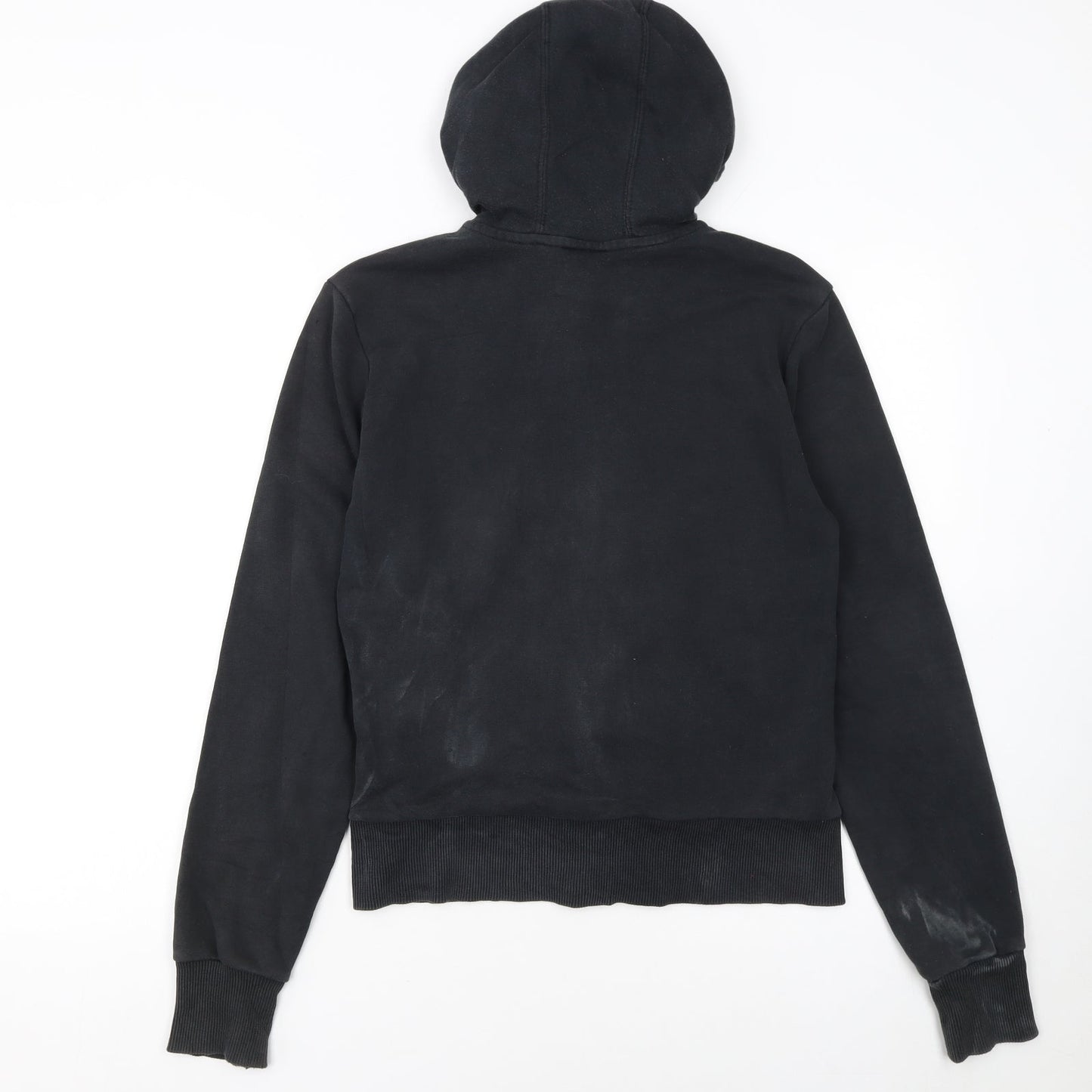 Nike Women’s Black Full Zip Hoodie Size M 10/12 Hooded Sweatshirt