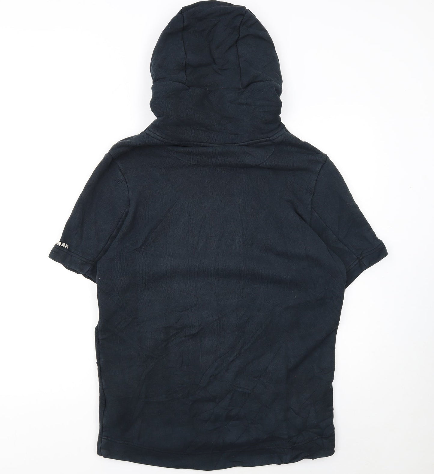 Nike Air Max Women’s Black Short Sleeve Pullover Hoodie Size L