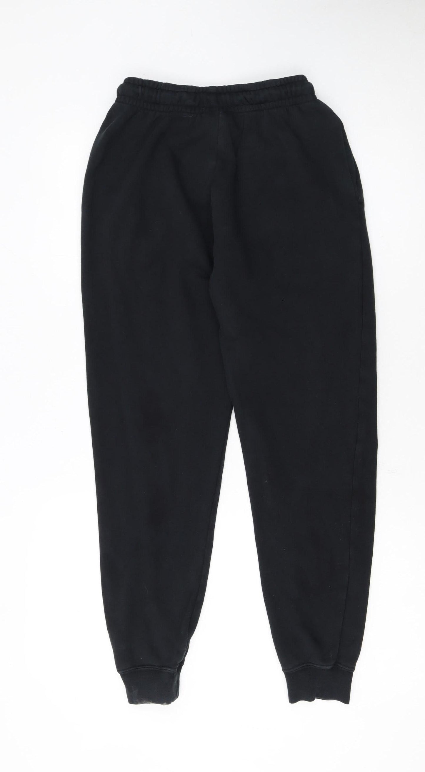 Nike Womens Black XS Fleece Jogger Sweatpants with Logo