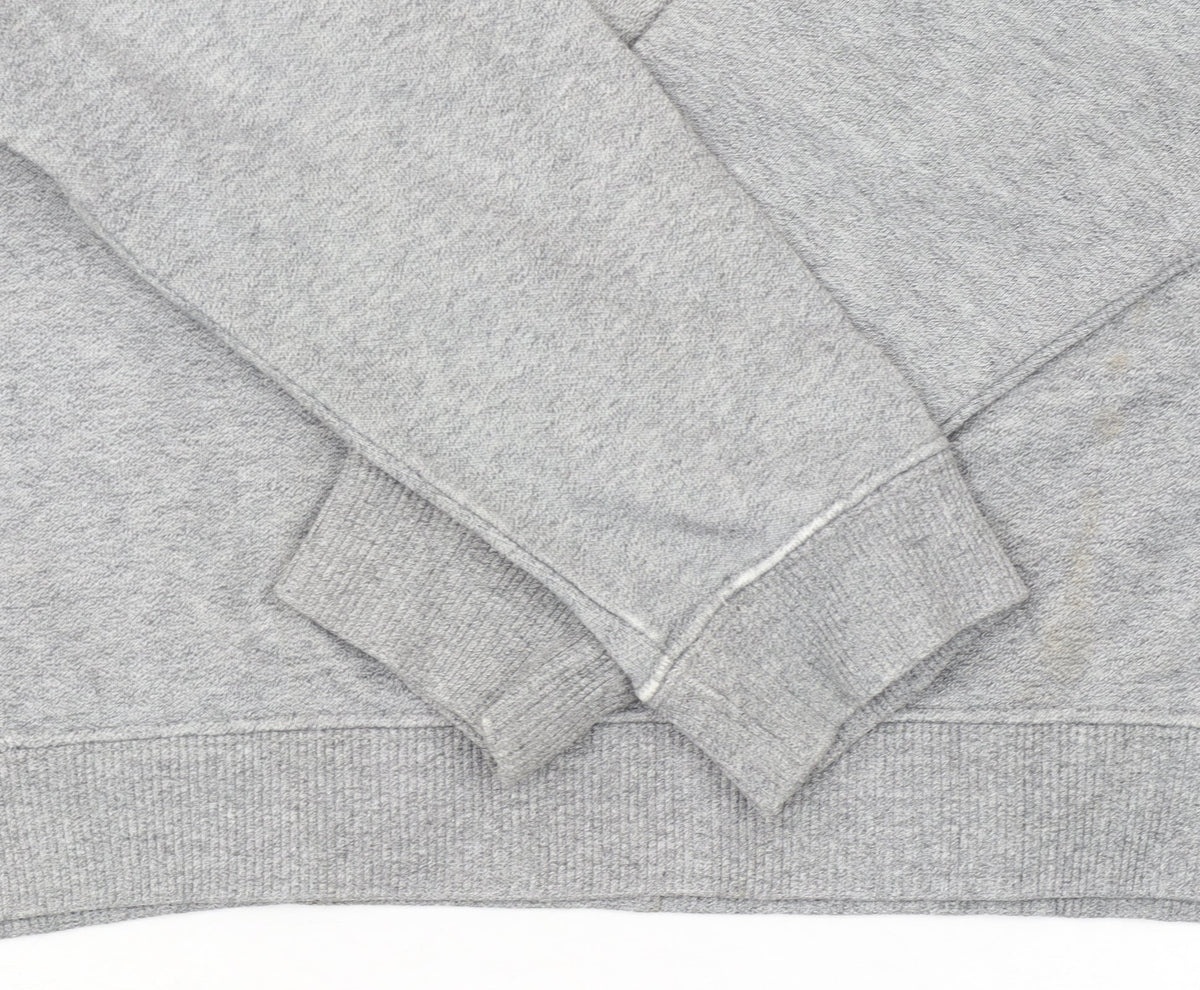 Champion Girls Grey Large 11-12 Years Pullover Crew Neck Sweatshirt