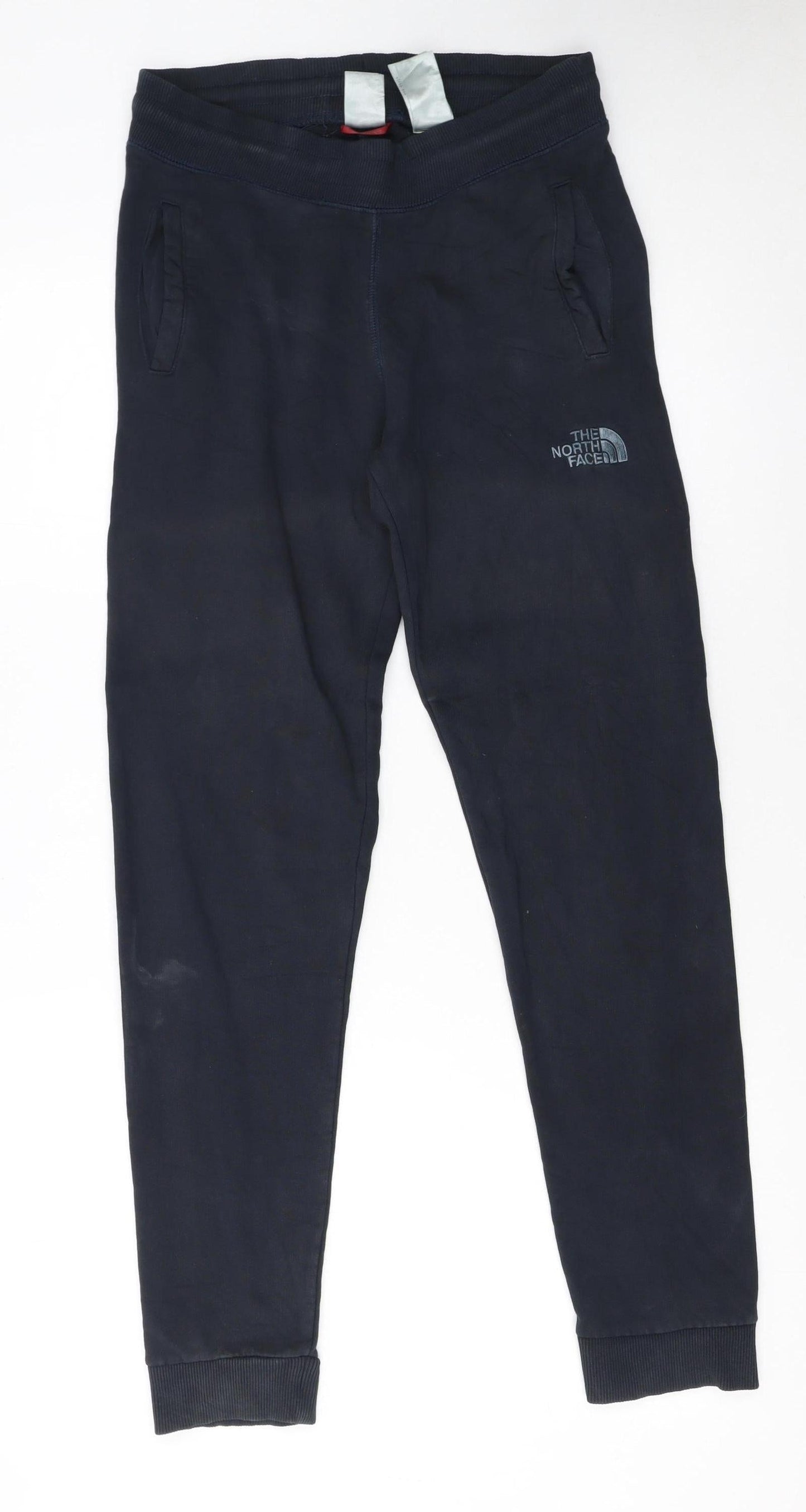 The North Face Boys Black Cotton Jogger Trousers 14 Years