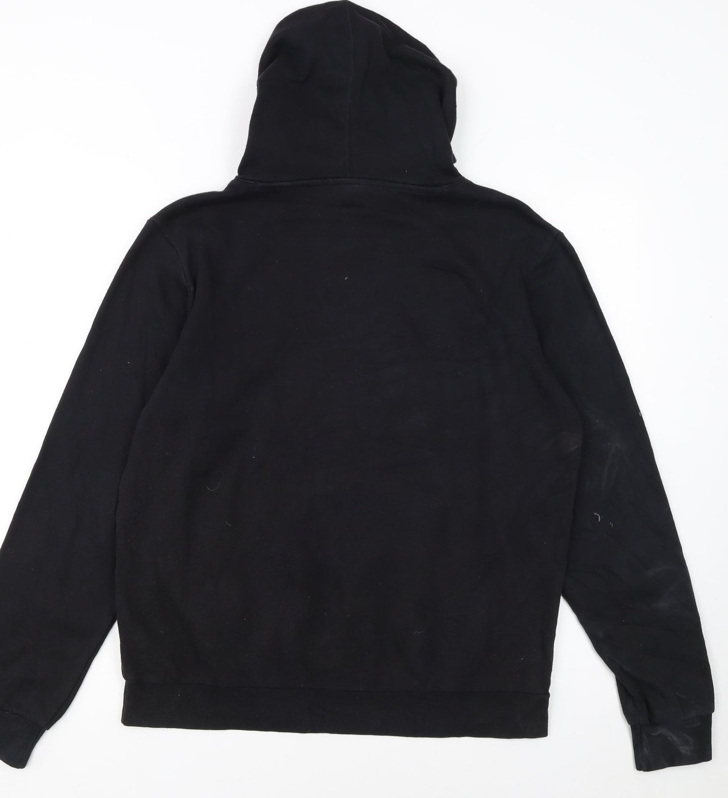 Champion Boys Black Pullover Hoodie 15-16 Years Logo Fleece Sweatshirt