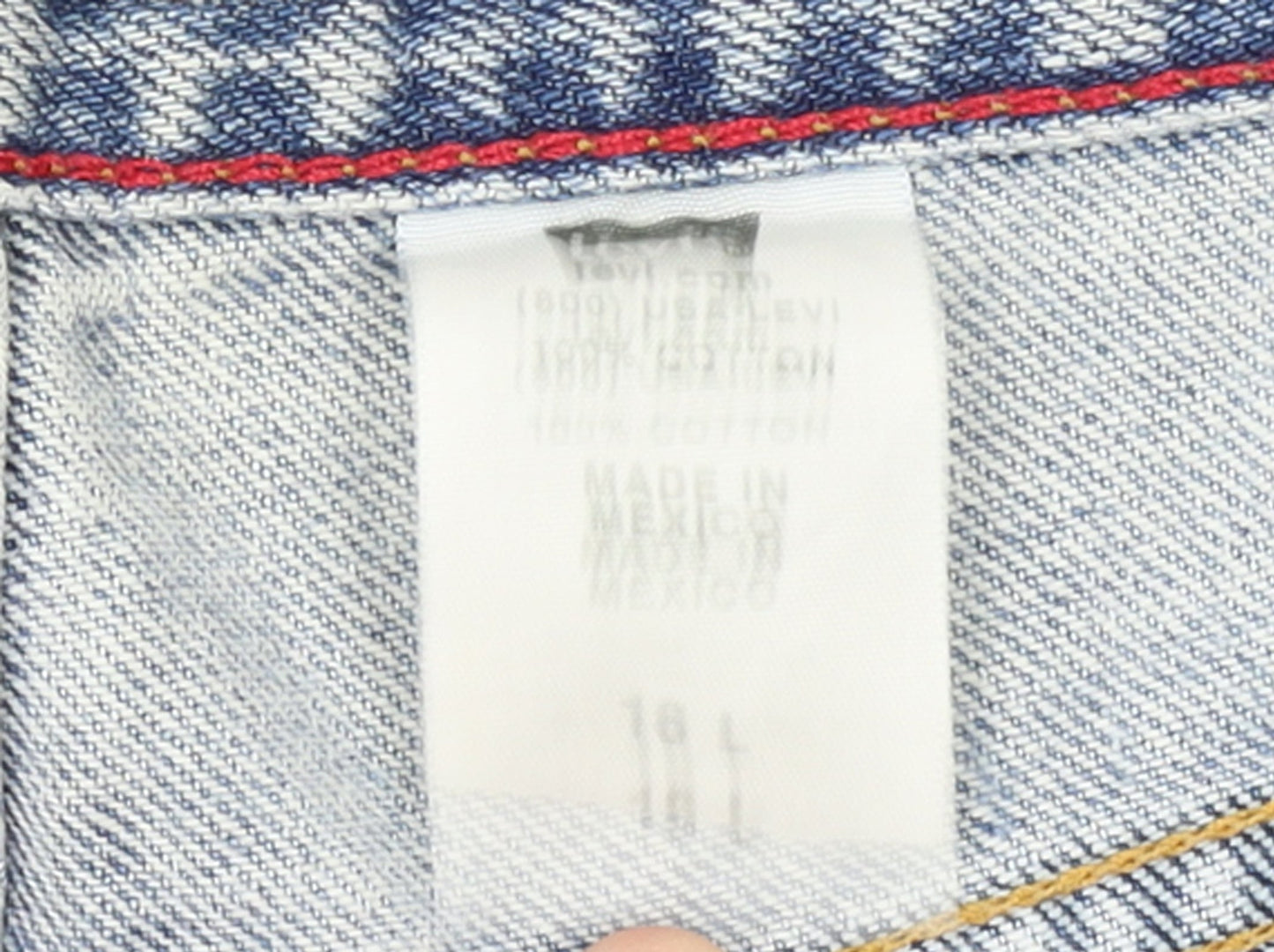 Levi's Women's Blue 18L High Rise Straight Leg Vintage Jeans