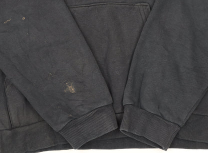 Additional view of Puma boys’ black hoodie 15-16 years pullover fleece logo sweatshirt
