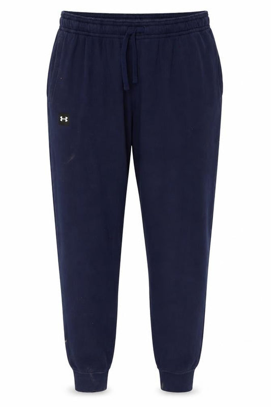 Under Armour Women's Blue Fleece Jogger Trousers XL Casual Sportswear