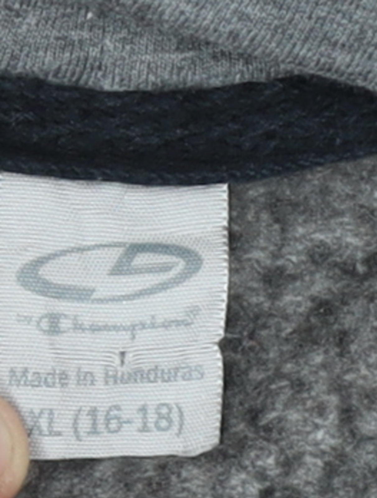 Champion Womens Grey Full Zip Hoodie XL 16-18 Fleece Lined Casual