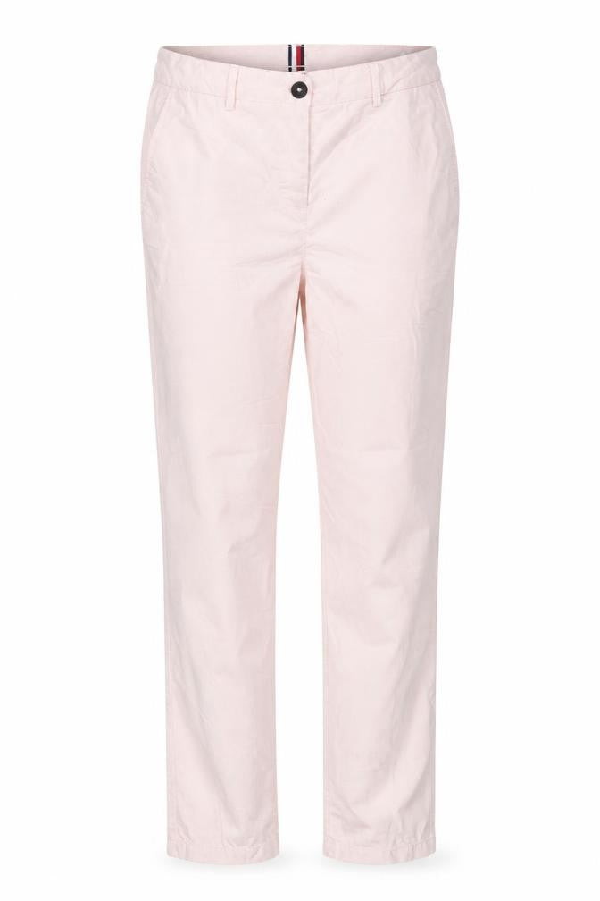 Tommy Hilfiger Women's Pink Chino Trousers Size 12