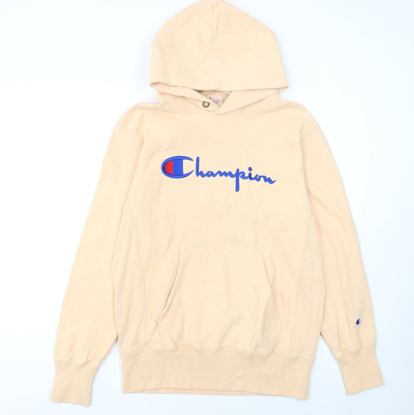 Champion Womens Beige Reverse Weave Pullover Hoodie Size L