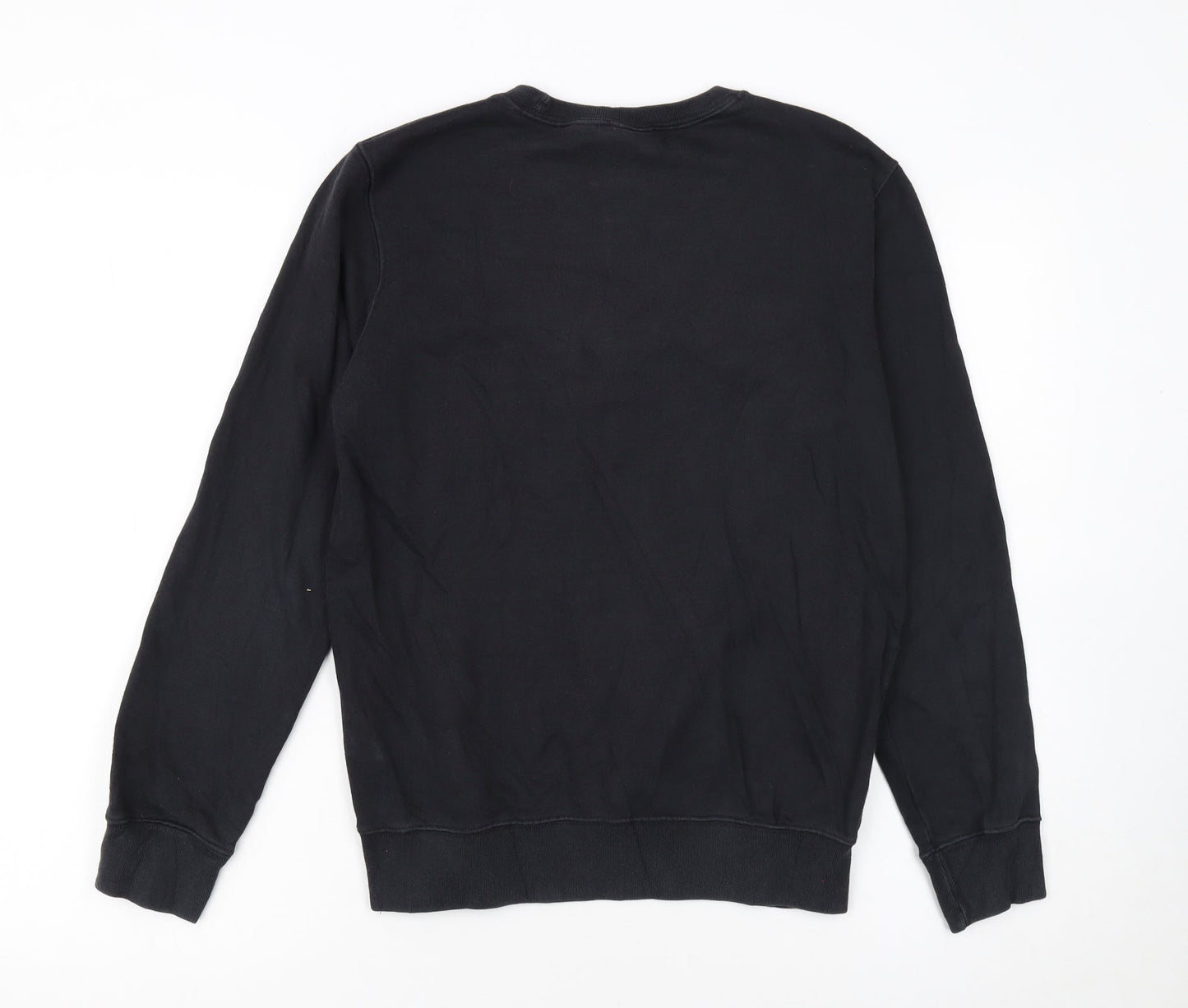 Champion Boys Black XL Pullover Sweatshirt Long Sleeve Logo Crew Neck