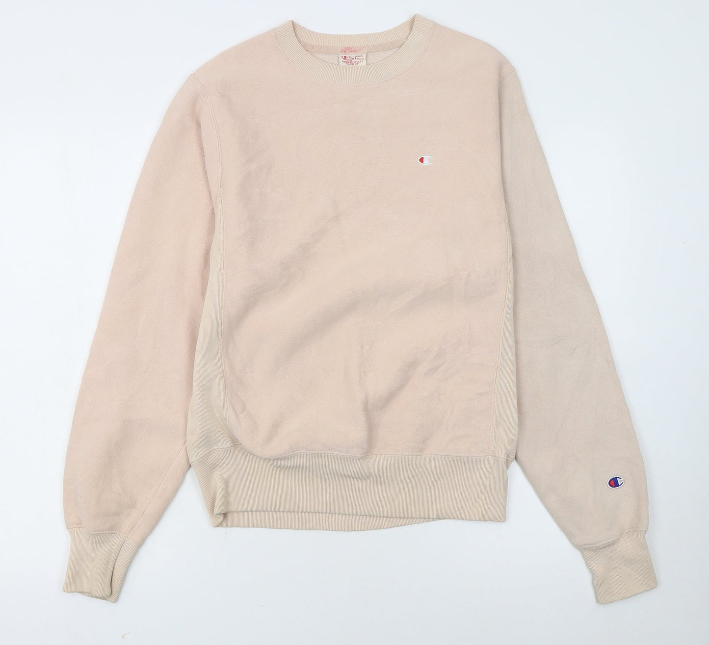 Champion Womens Beige XS Reverse Weave Pullover Sweatshirt