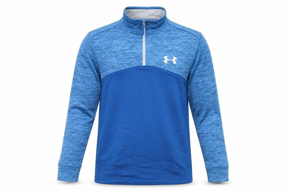 Under Armour Men's Blue 1/4 Zip Pullover Sweatshirt Size S