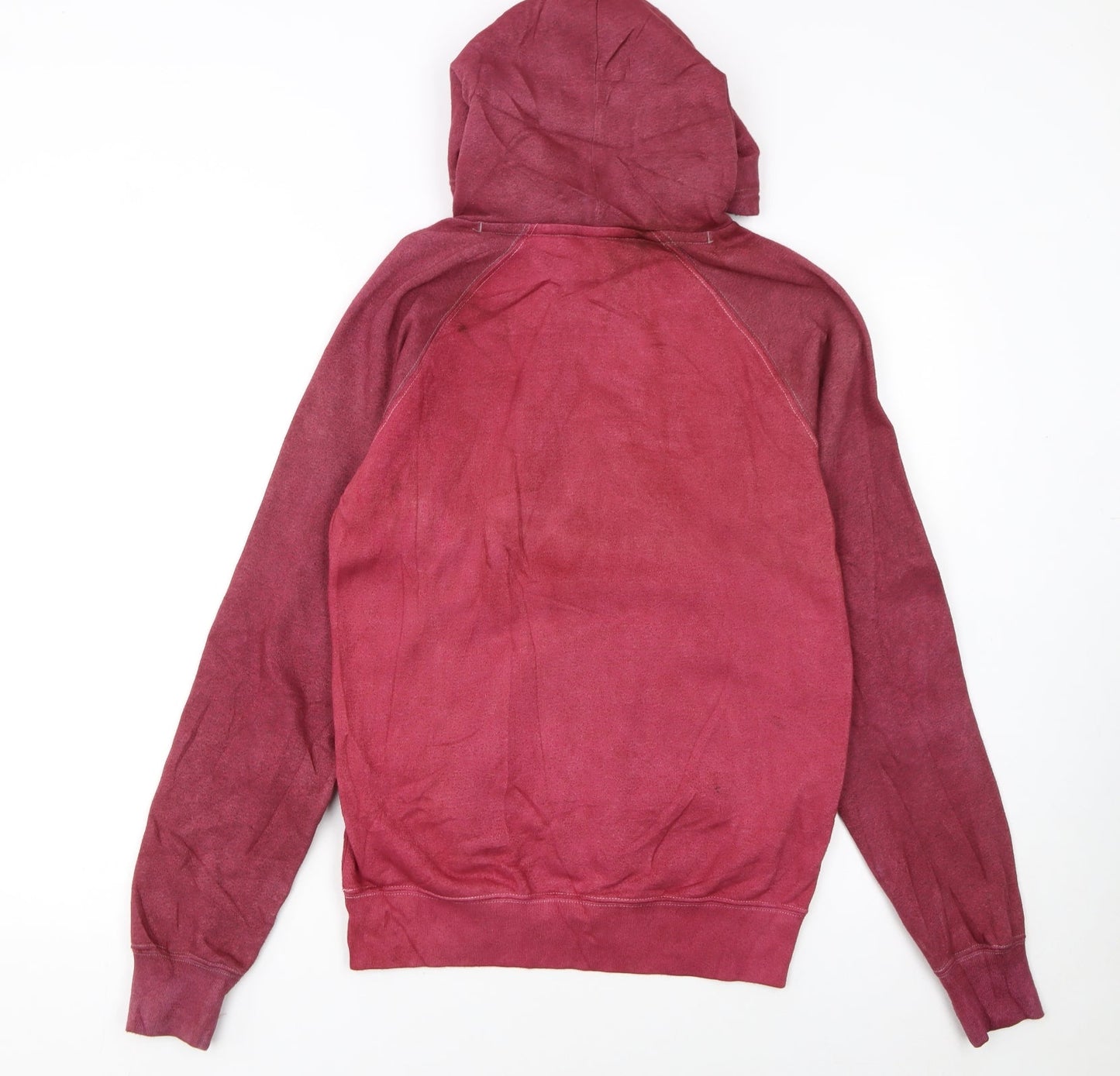 Champion Women’s Red Pullover Hoodie Small Logo Sweatshirt