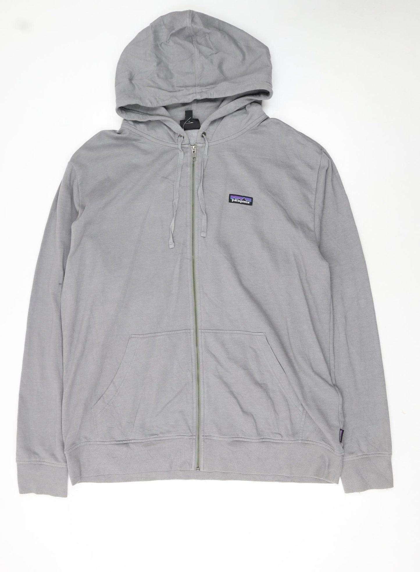 Patagonia Men’s Grey XL Full Zip Organic Cotton Hoodie