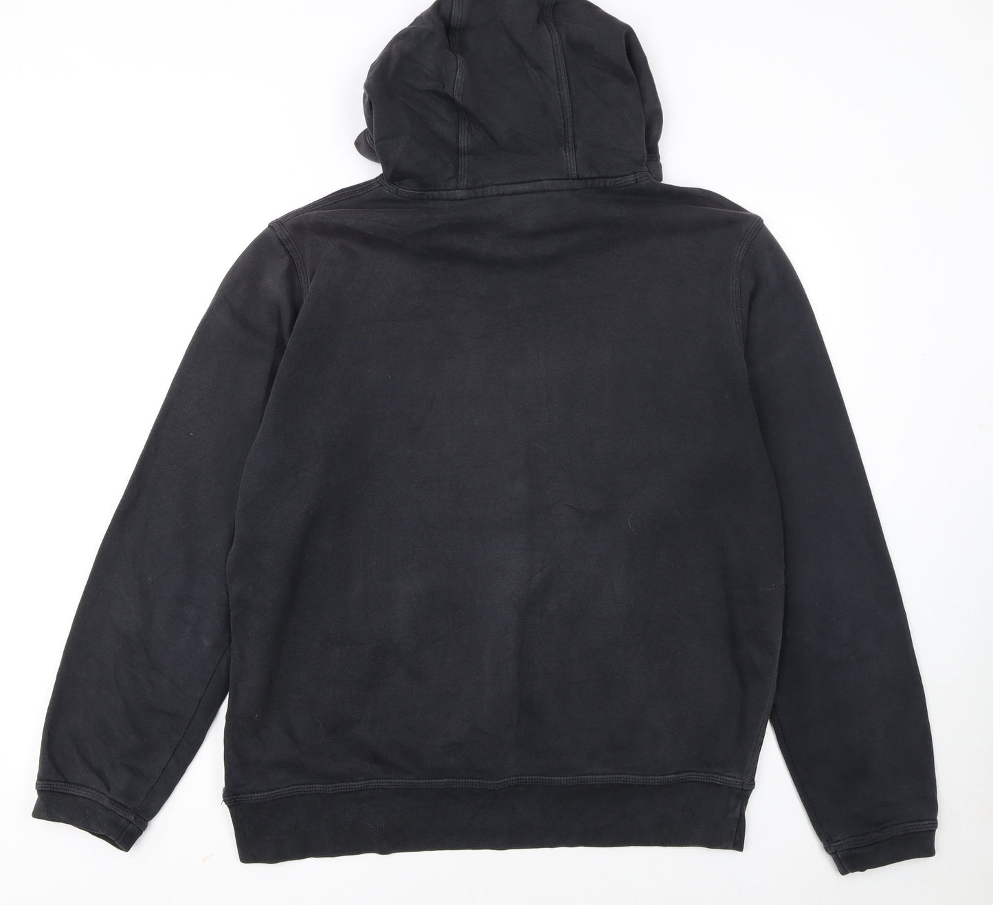 Nike Men's Black Pullover Hoodie L Regular Fit Fleece Sportswear
