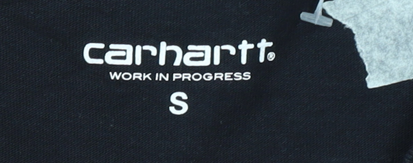 Carhartt Men's Black Cotton Short Sleeve Crew Neck Pocket T-Shirt Size S