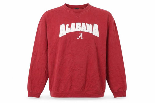 Starter Alabama Red Crew Neck Sweatshirt Men's Large Cotton