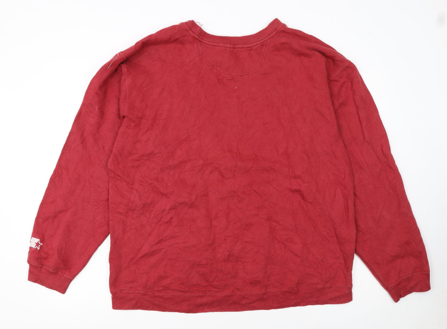 Starter Alabama Red Crew Neck Sweatshirt Men's Large Cotton