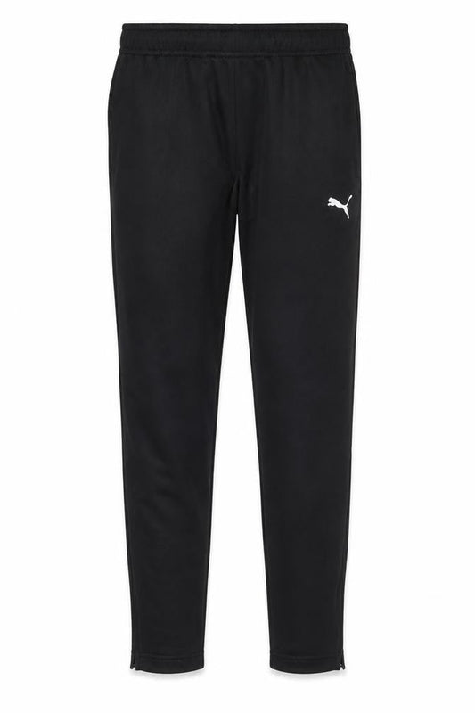 Puma Boys Black Jogger Trousers 13-14 Years 164cm Elastic Waist Activewear