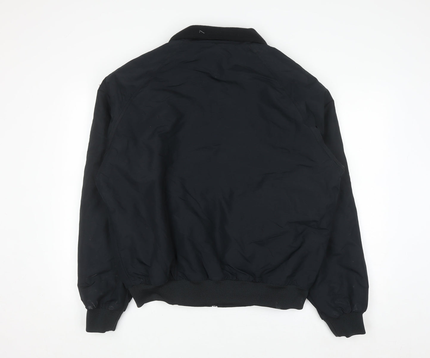 Port Authority Men's Black M Bomber Jacket Polyester Full Zip