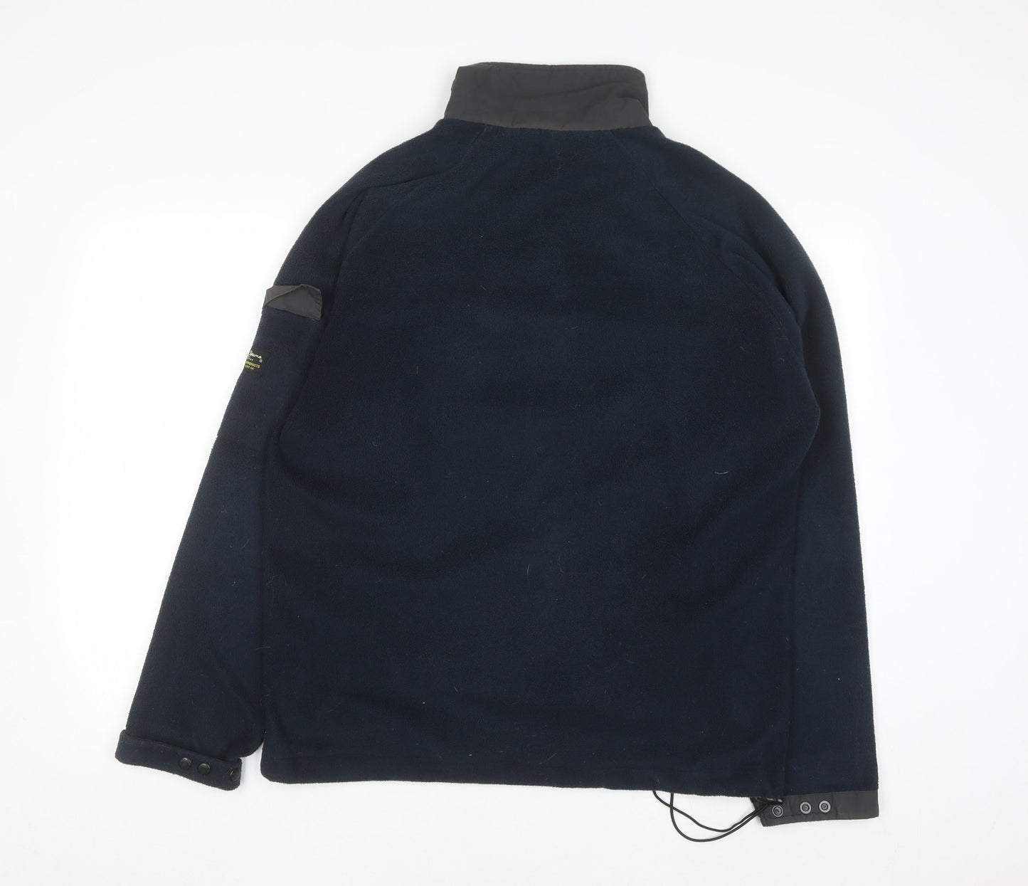 Pepe Jeans Men’s Blue Fleece 1/4 Zip Sweatshirt Size L