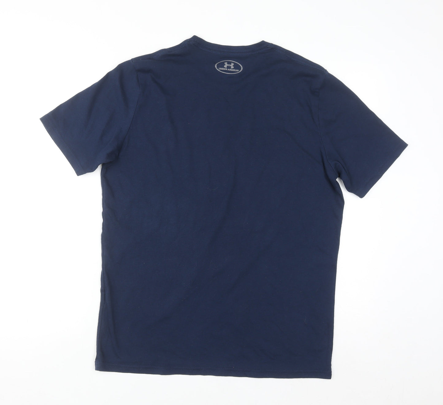 Under Armour Men's Blue HeatGear Short Sleeve Sports T-Shirt M