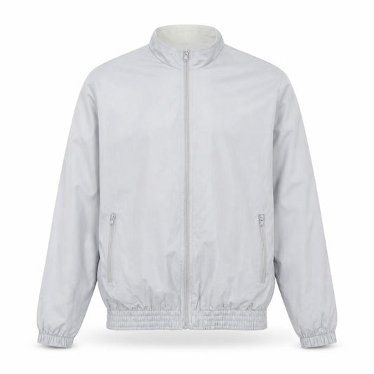 Marks & Spencer Mens Grey 40in Bomber Jacket Full Zip Vintage