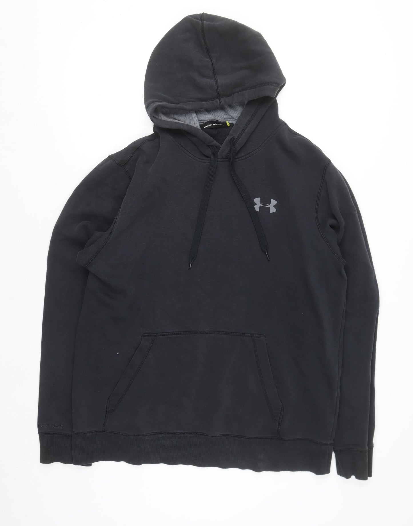 Under Armour Men's Black Pullover Hoodie L Relaxed Fit Sportswear