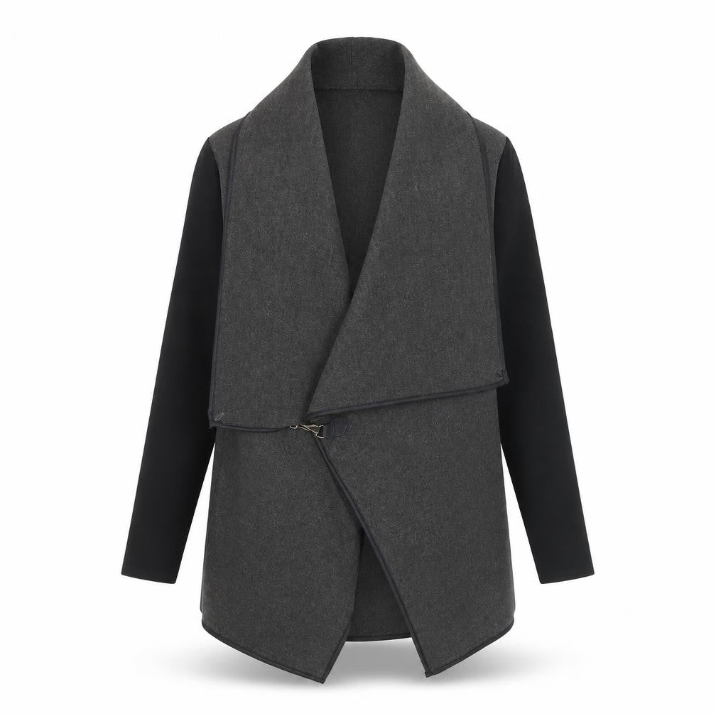 Stella Morgan Womens Grey Wool Blend Coatigan Size 8 Regular Fit