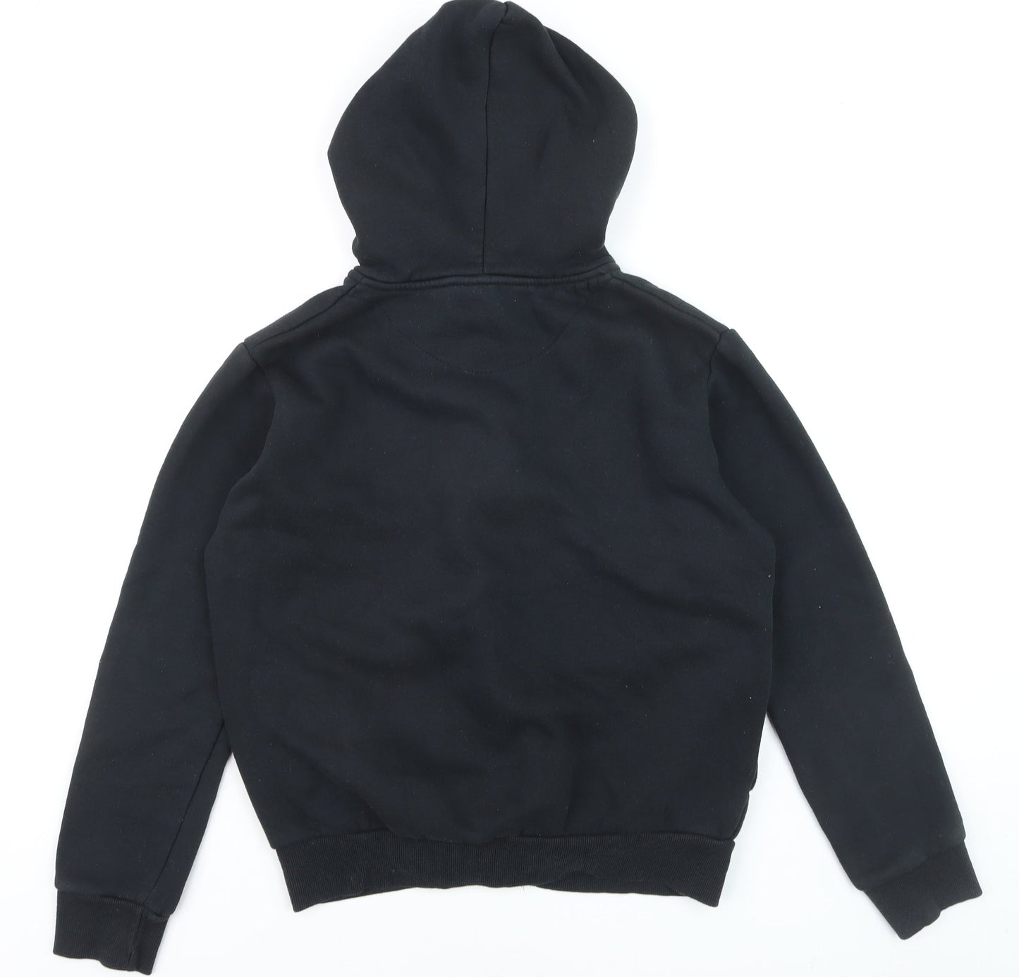 McKenzie Men's Black Full Zip Hoodie Size L Cotton Blend