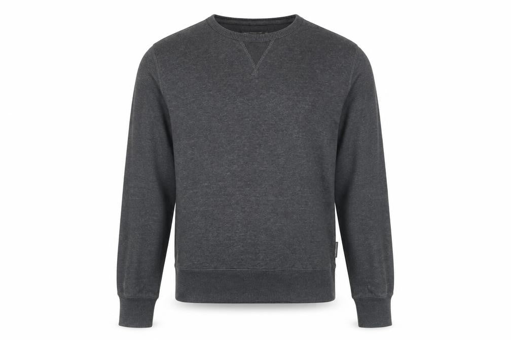 French Connection Men's Grey Cotton Pullover Jumper M