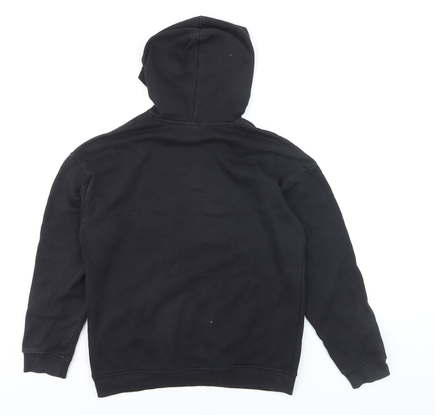 Puma Boys Black Hoodie 15-16 Years Pullover Hooded Sweatshirt