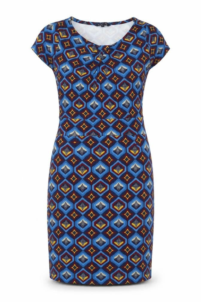 Vila Joy Women's Multicoloured Geometric Bodycon Dress M