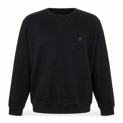Front view of French Connection Men’s Black Cotton jumper M