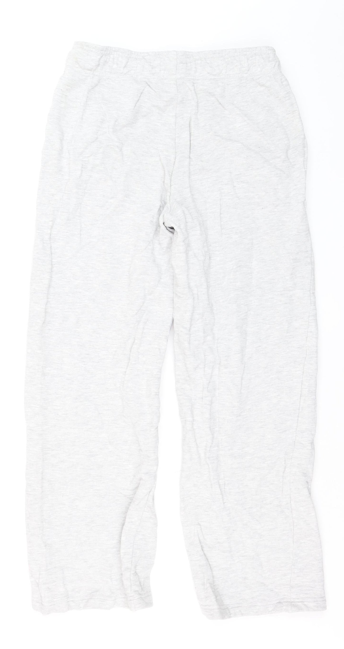 Collusion Womens Grey Jogger Trousers Size 8 Cotton Blend