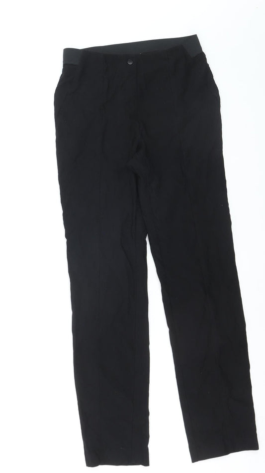 Gallery Women’s Black Stretch Leggings Size 8 Mid Rise Comfort Fit