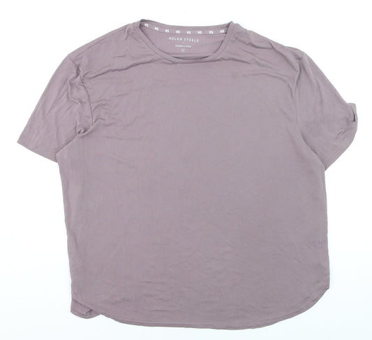 Helen Steele Women's Purple XL Modal Blend Active T-Shirt