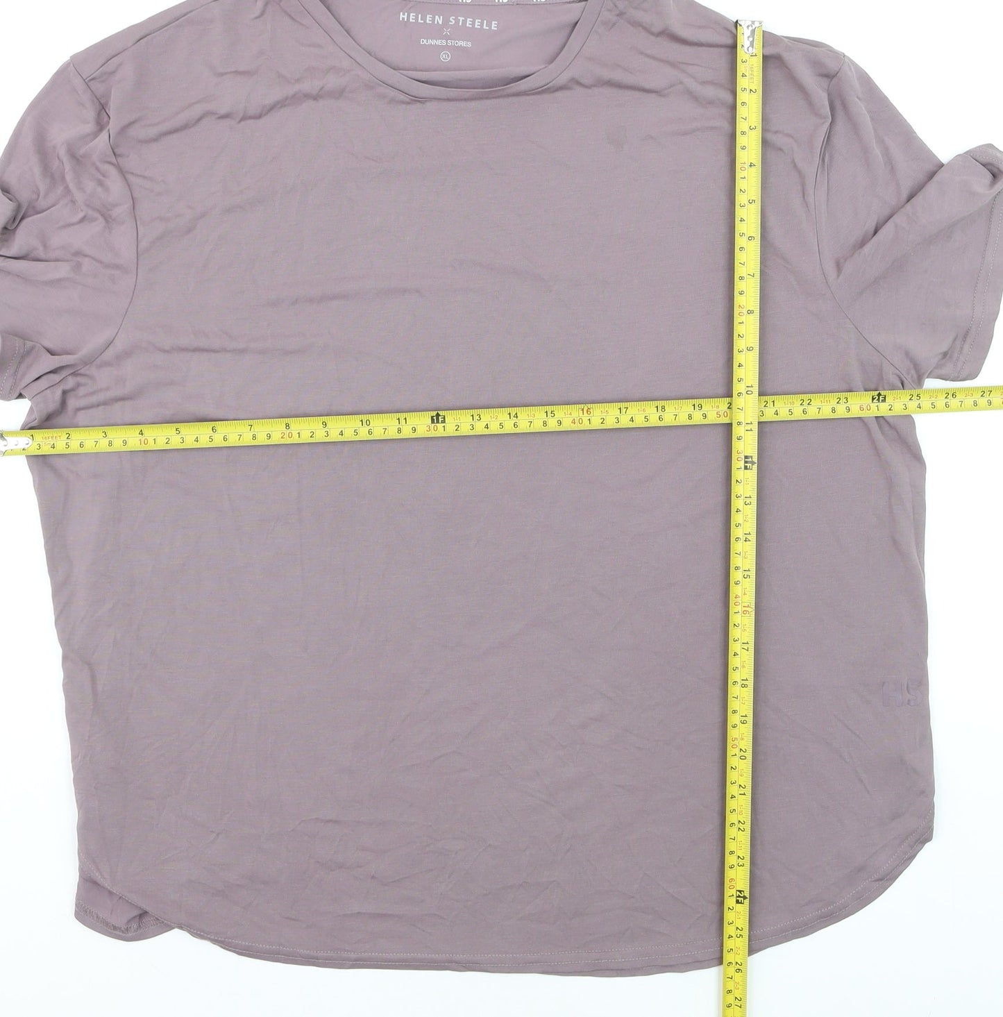 Helen Steele Women's Purple XL Modal Blend Active T-Shirt