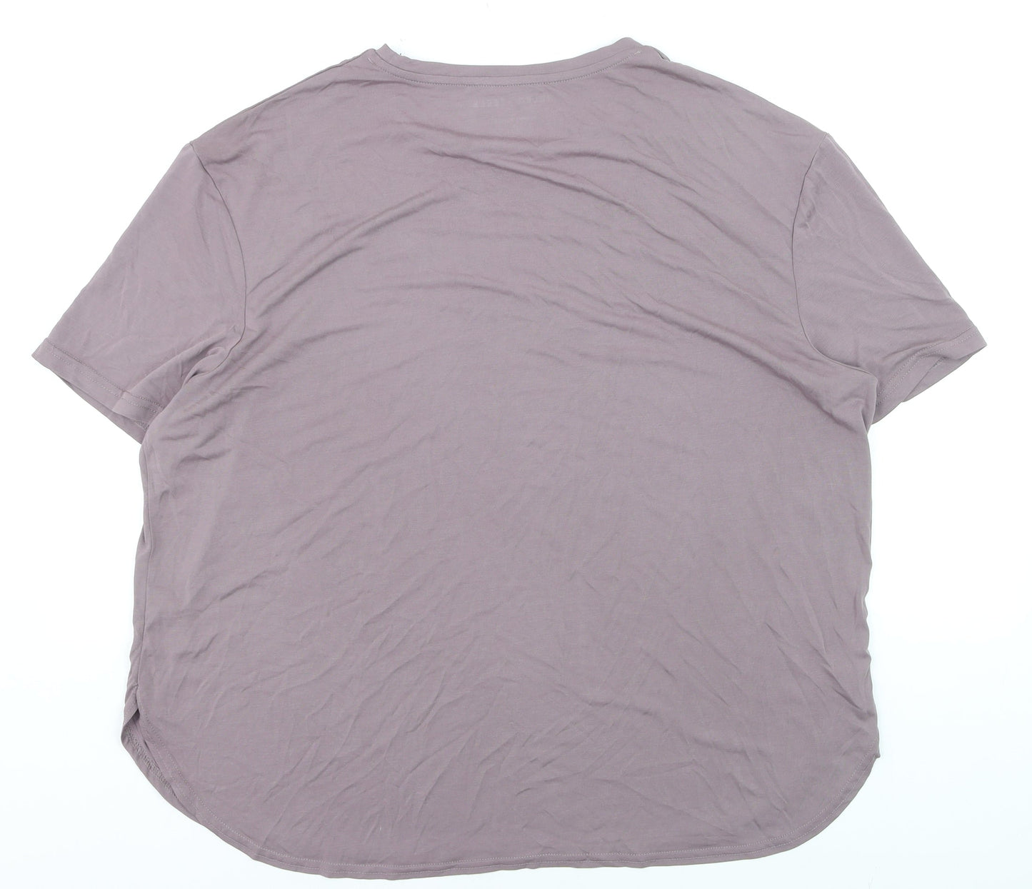 Helen Steele Women's Purple XL Modal Blend Active T-Shirt