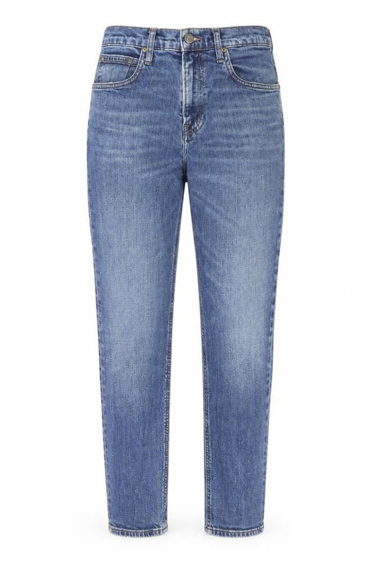 Lee Womens Blue Austin Straight Leg Jeans Size 12 Regular Fit