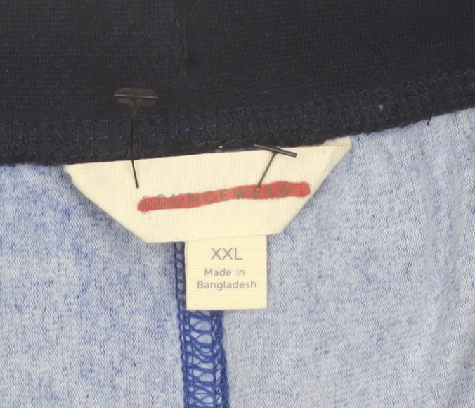 Marks and Spencer Men Blue XXL Christmas Reindeer Lounge Pants