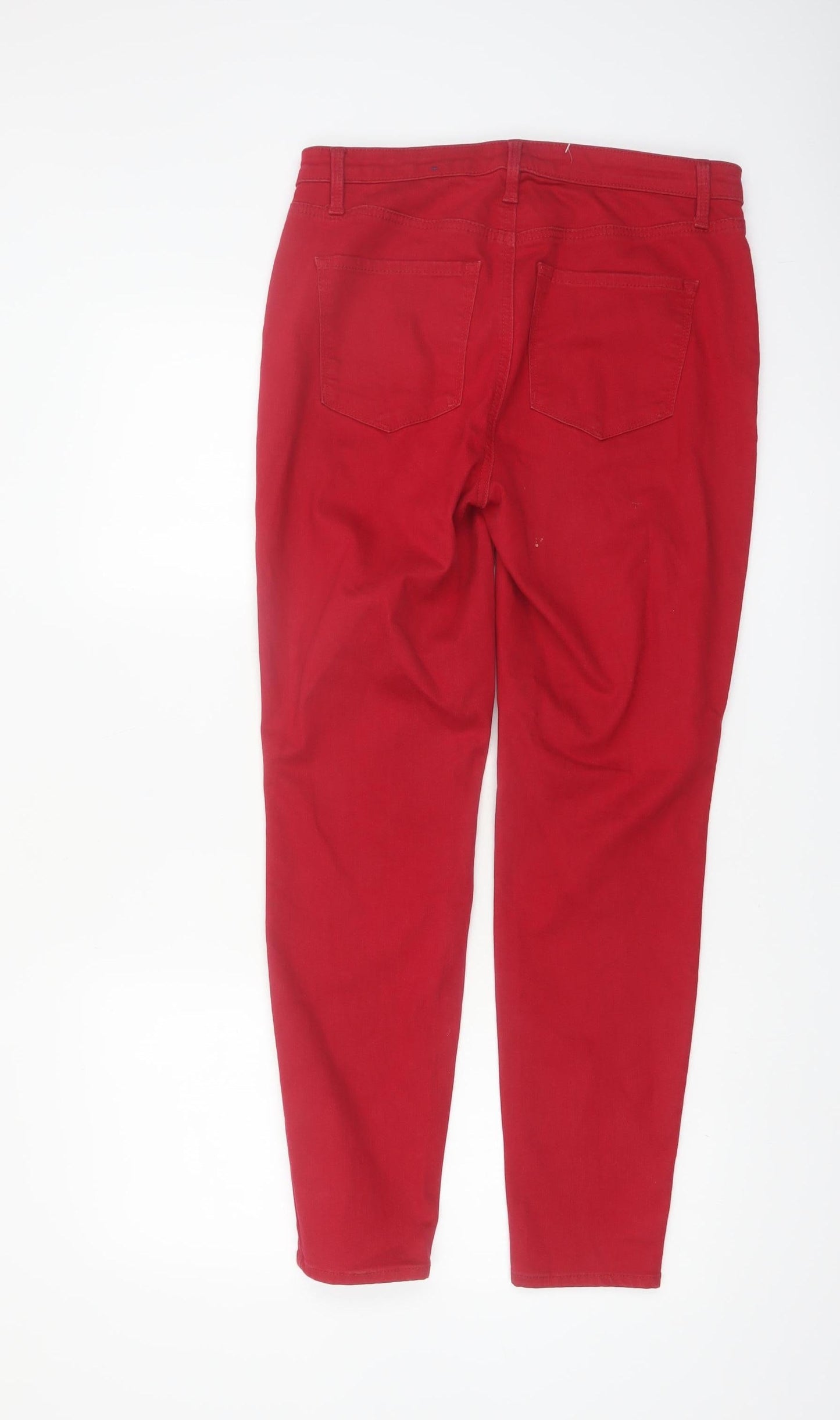 Talbots Women Red High-Rise Jegging Jeans Size 10 Slim Fit