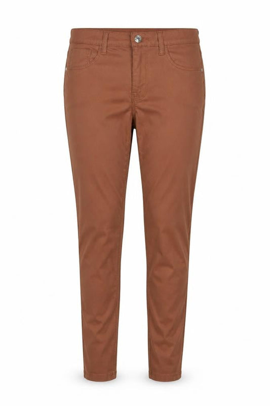 Denim Co Women’s Brown Stretch Jegging Skinny Trousers Size 10