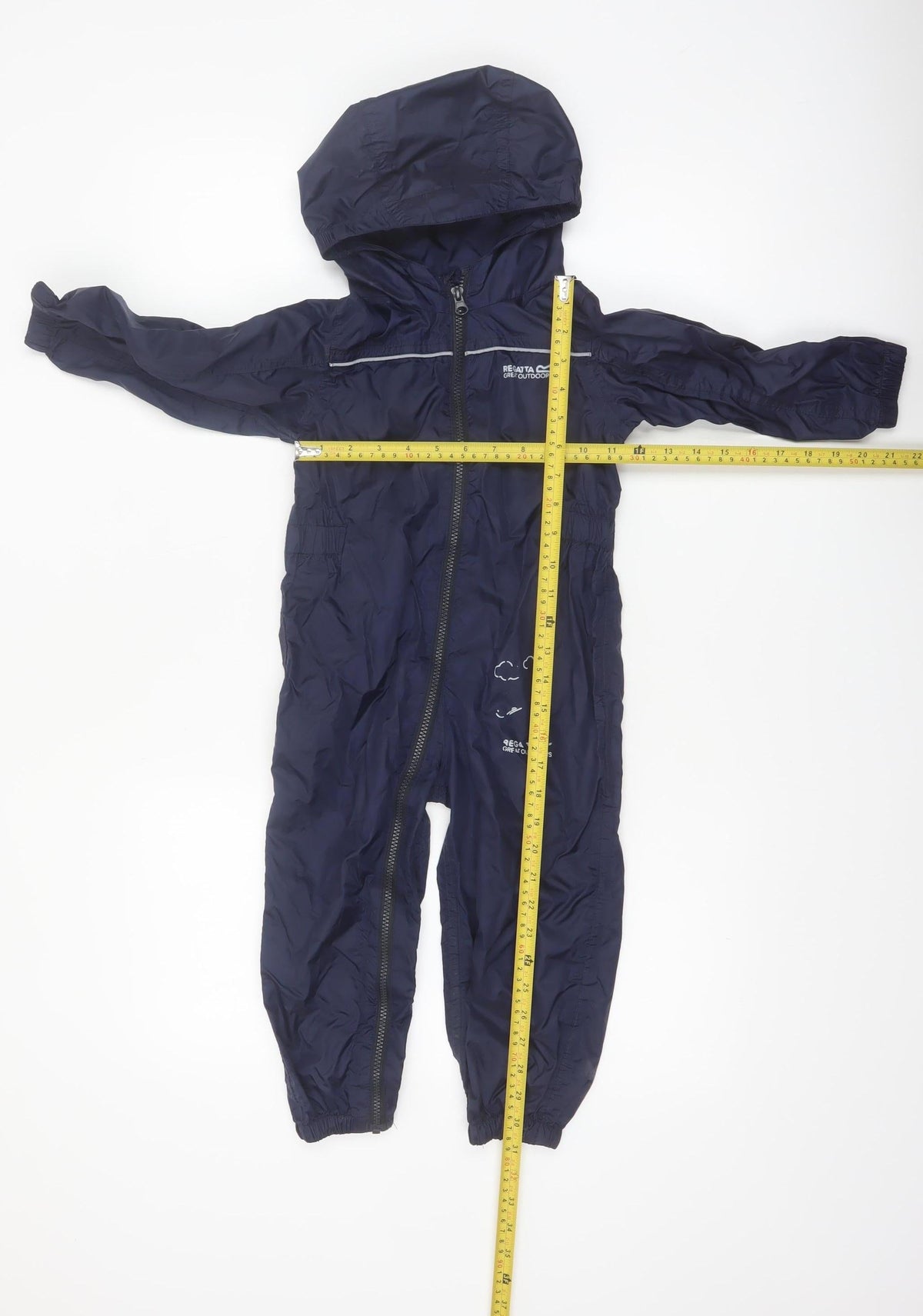 Regatta Boys Blue Waterproof Hooded Snowsuit 2-3 Years