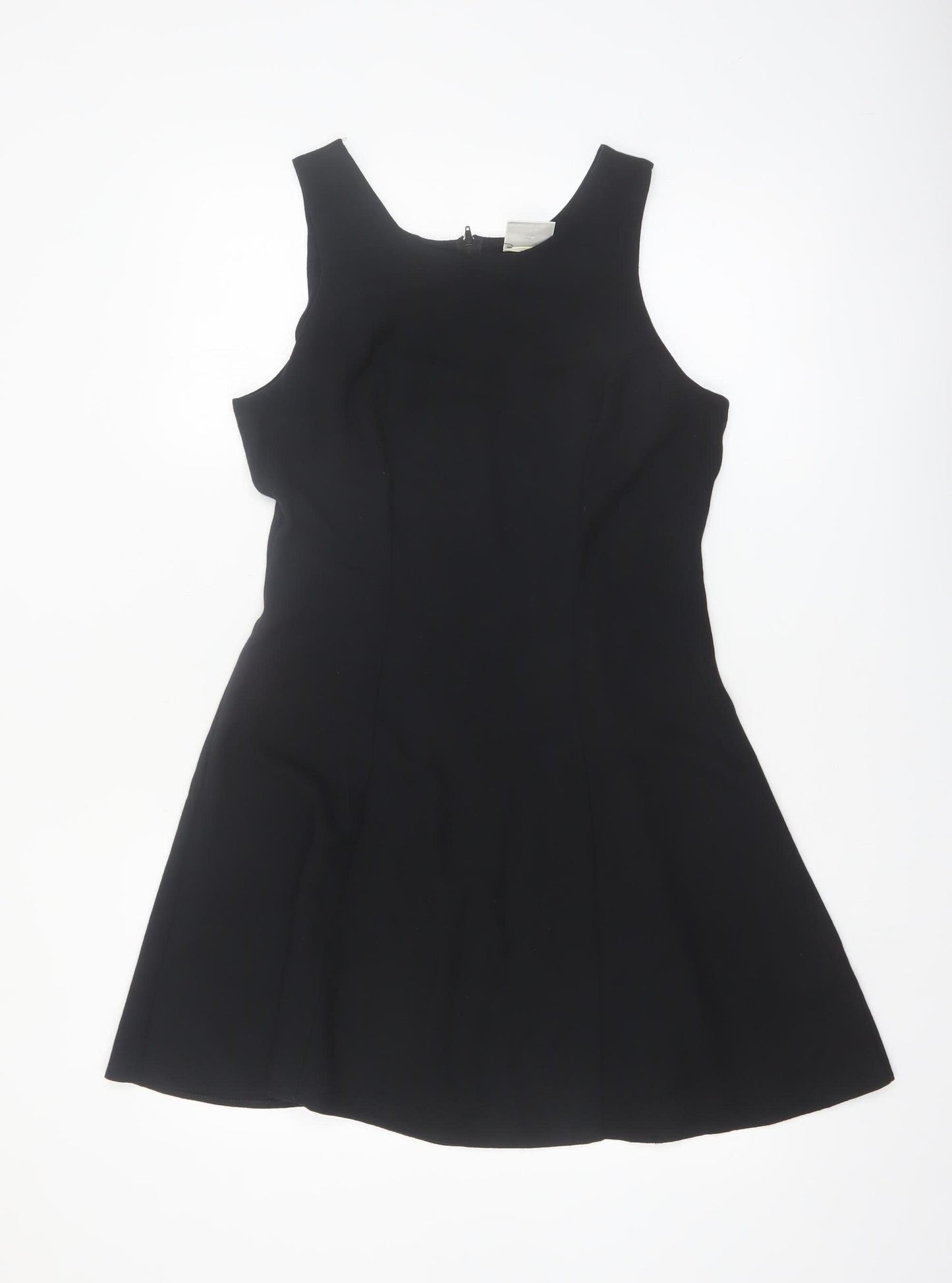 Classics Collection Women Black Size 10 A-Line Sleeveless Dress