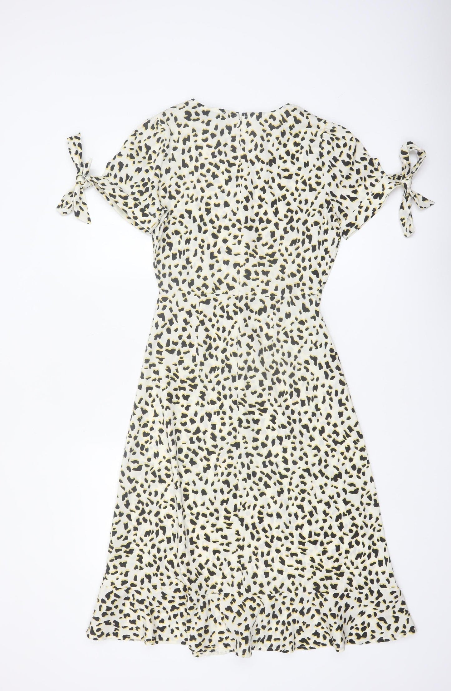 Wednesday's Girl Women's Multicoloured XS A-Line Animal Print Dress