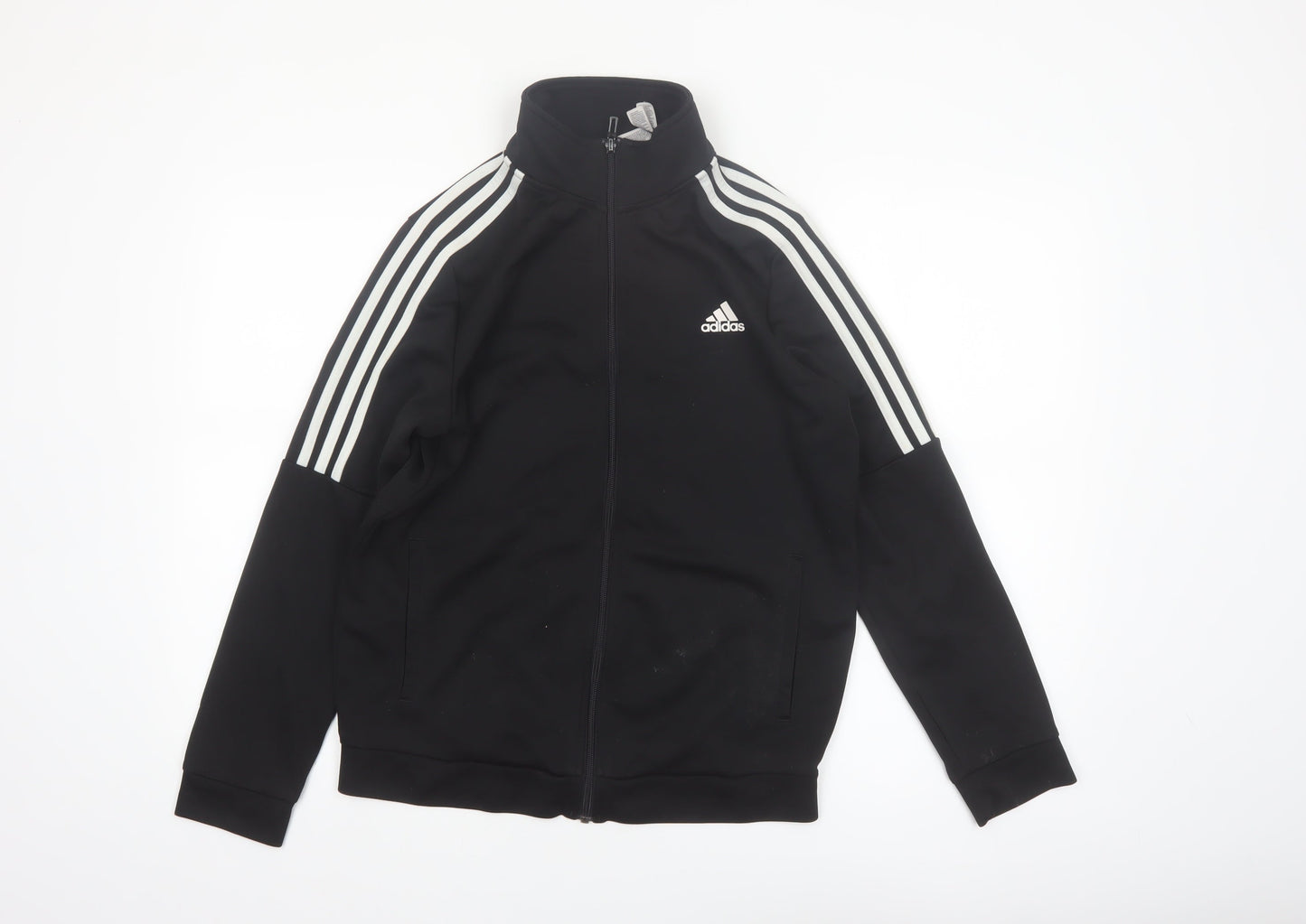 Adidas Women's Black Full Zip Basic Sports Jacket Size L