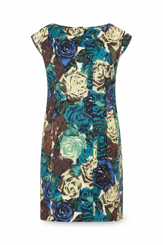 Coast Women's Multicoloured Floral Strapless Sheath Dress Size 8